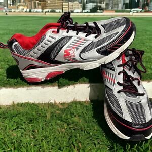 Starter Keegan Lace Up Sneakers Boys 6 Multicolored Colorblock Retro Running Gym